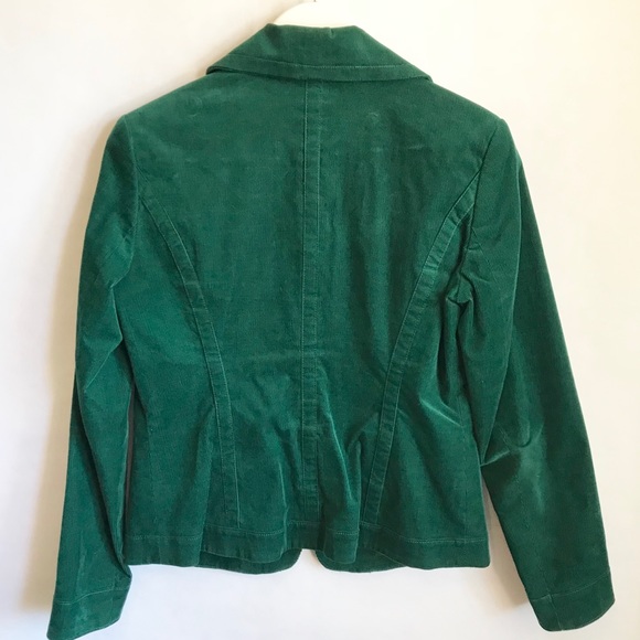 KENAR Emerald Green Corduroy Blazer Jacket - Picture 2 of 8
